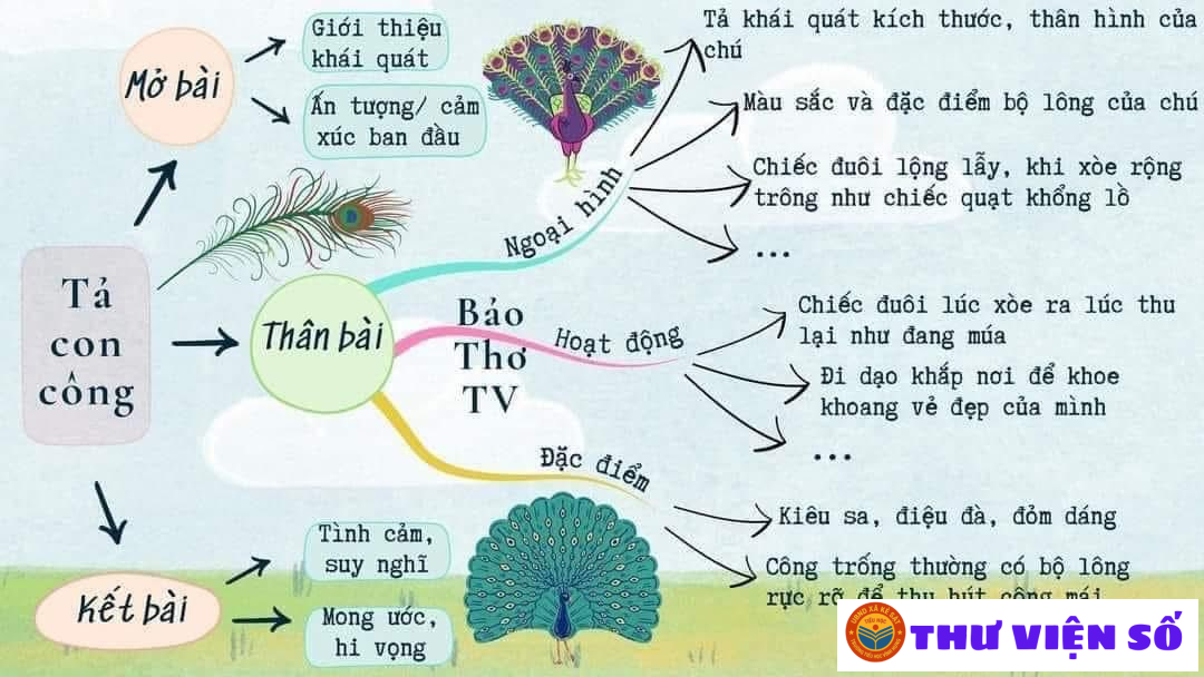SƠ ĐỒ TƯ DUY TẢ CON VẬT